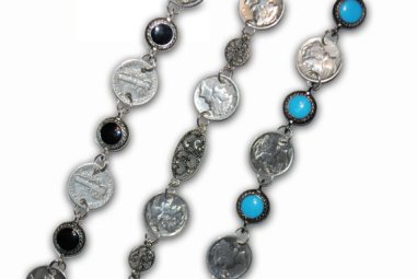 Mercury Dime Stone Bracelet